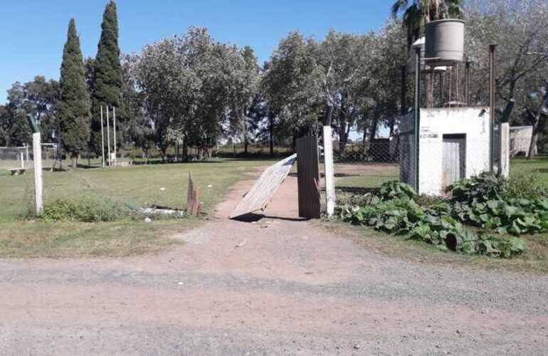 Imagen de Robo y vandalismo en el predio que Amigos de la Estación tiene en el Barrio Bote Club