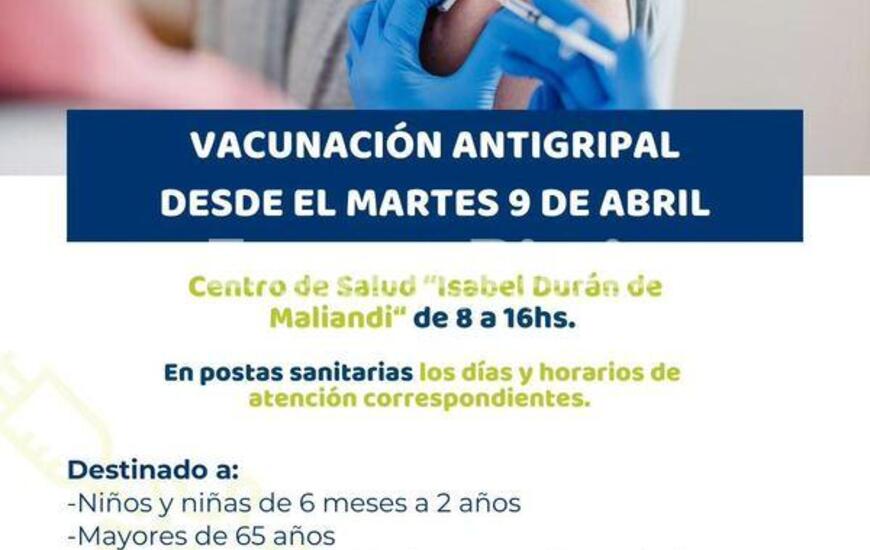 Imagen de Hoy: Comienza la vacunaci&oacute;n antigripal en Alvear