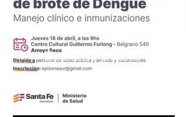 Imagen de Arroyo Seco: Charla para el personal de salud en el Centro Cultural