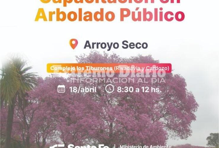 Imagen de Arroyo Seco: Capacitaci&oacute;n en arbolado p&uacute;blico