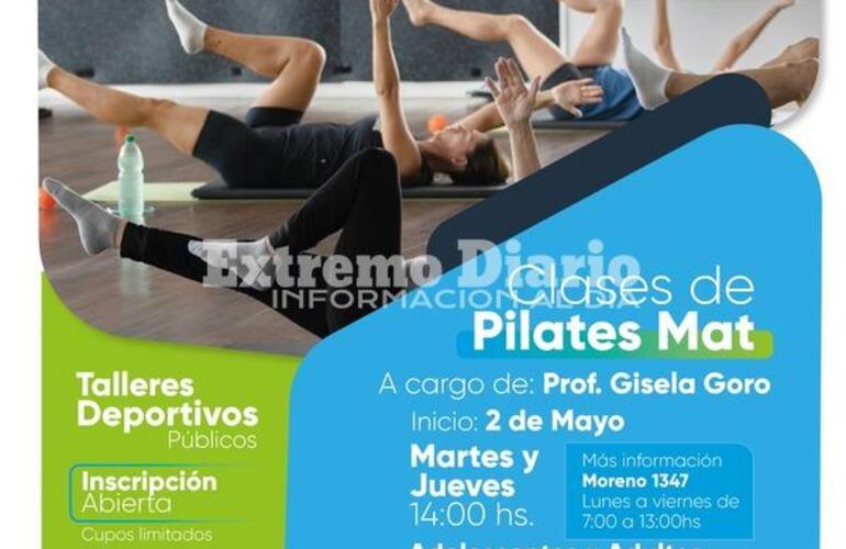 Imagen de Abri&oacute; la inscripci&oacute;n a las clases de pilates en Fighiera