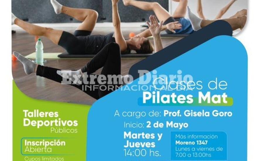 Imagen de Abri&oacute; la inscripci&oacute;n a las clases de pilates en Fighiera