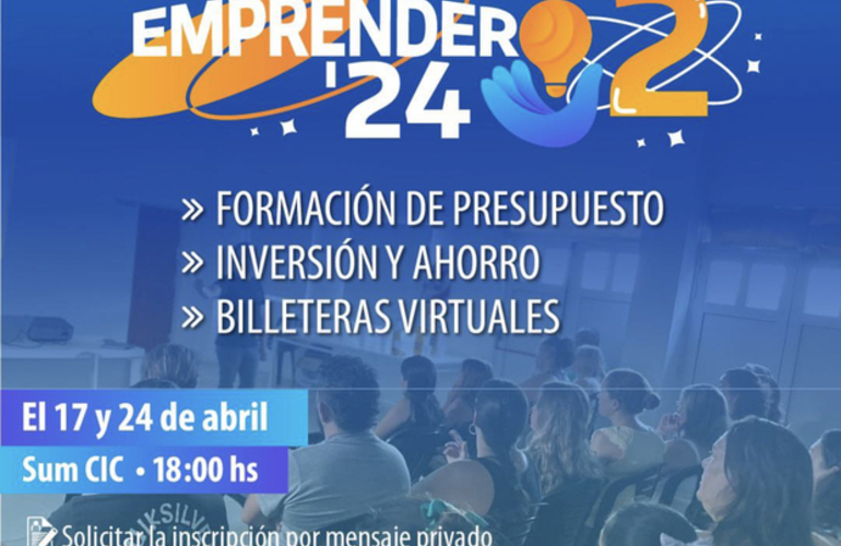 Imagen de Se viene el 'Emprender 24 - Partr 2' en General Lagos.