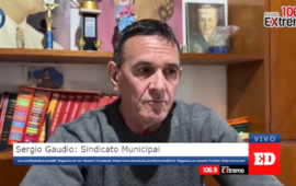 Sergio Gaudio durante sus declaraciones para 106.9