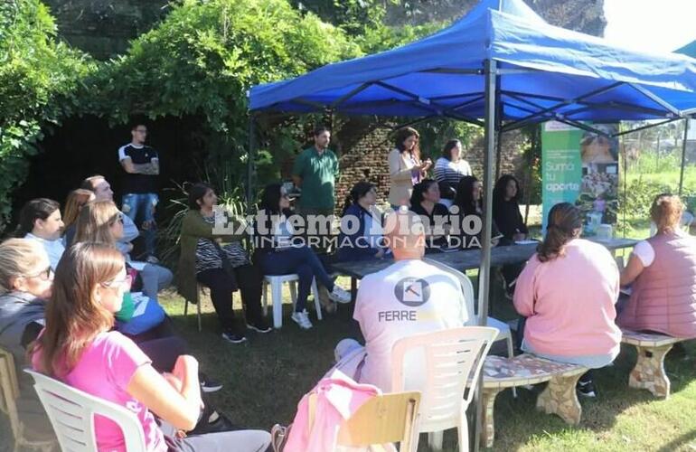 Imagen de Comenzó el curso de huerta orgánica domiciliaria en el vivero