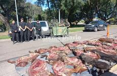 Imagen de Operativo policial en Máximo Paz recupera ganado robado y secuestra vehículo sospechoso