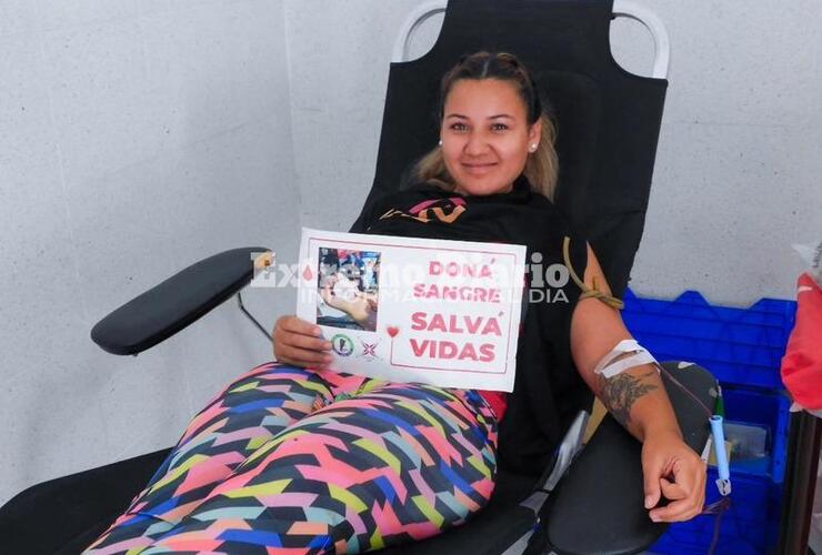 Imagen de Se realizó una campaña de donación de sangre en Alvear