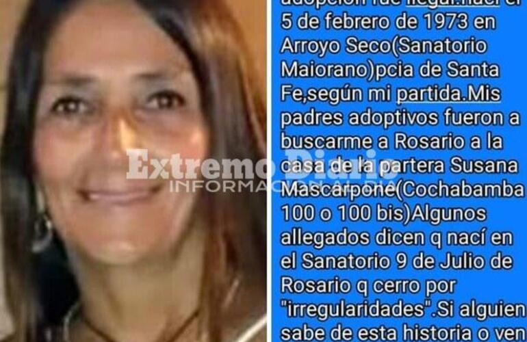 Imagen de Derecho a la identidad: Silvina Fattore continúa con la campaña para conocer sus orígenes