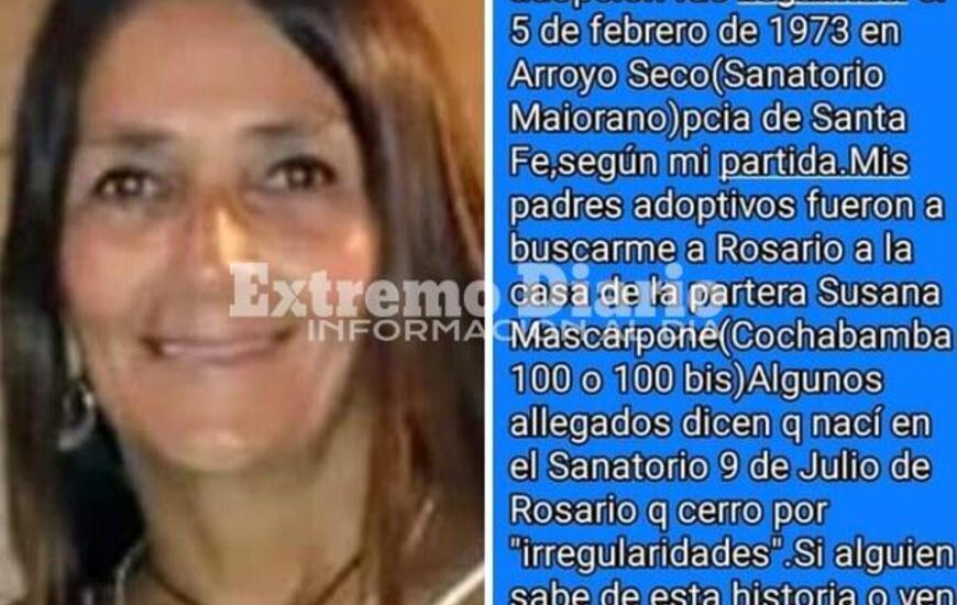 Imagen de Derecho a la identidad: Silvina Fattore contin&uacute;a con la campa&ntilde;a para conocer sus or&iacute;genes
