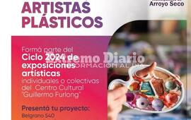 Imagen de La Municipalidad convoca a artistas pl&aacute;sticos para el ciclo 2024 de exposiciones