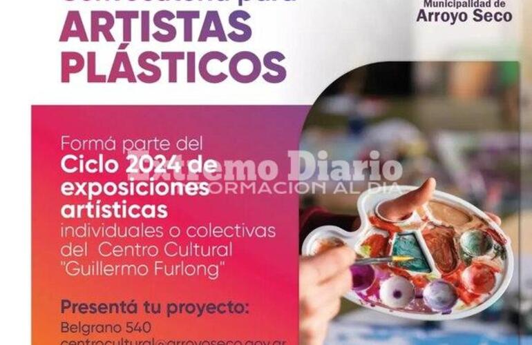 Imagen de La Municipalidad convoca a artistas plásticos para el ciclo 2024 de exposiciones