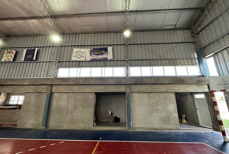 Imagen de Talleres continúa con la obra de baños y vestuarios en el gimnasio 2.