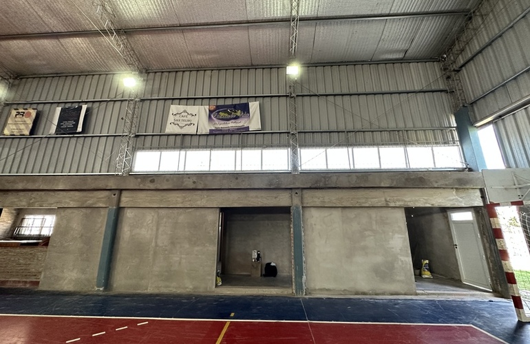 Imagen de Talleres continúa con la obra de baños y vestuarios en el gimnasio 2.