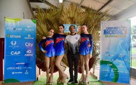 Imagen de Patinadoras de Uni&oacute;n compitieron en Misiones.