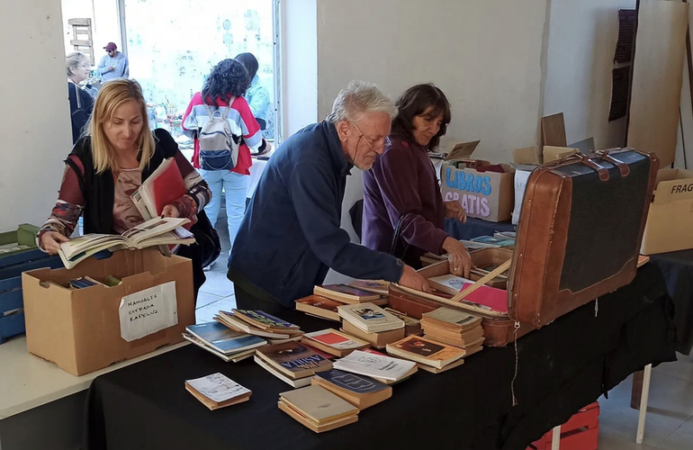 Imagen de La feria del Libro en el Centro Cultural fue un éxito.