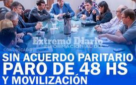 Imagen de Municipales: Paro de 48hs y movilizaci&oacute;n en la sede de IAPOS