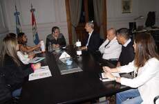 El encuentro fue en la sede de gobernación Rosario