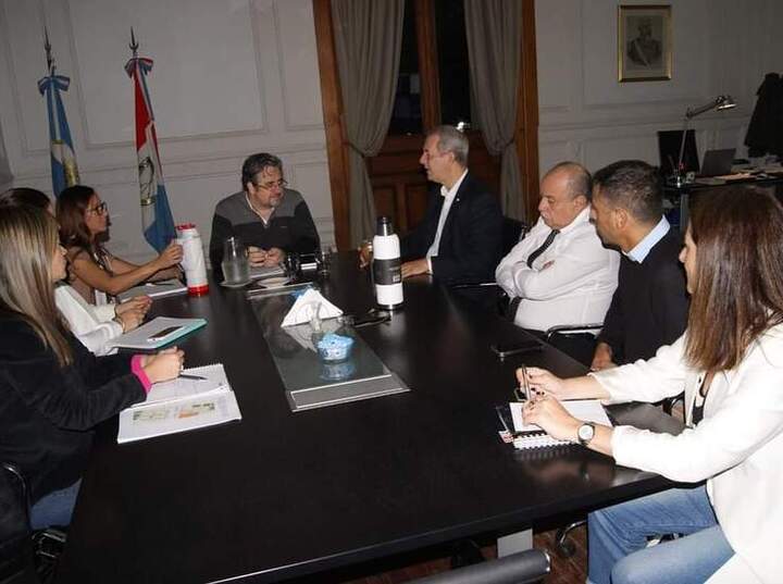 El encuentro fue en la sede de gobernación Rosario