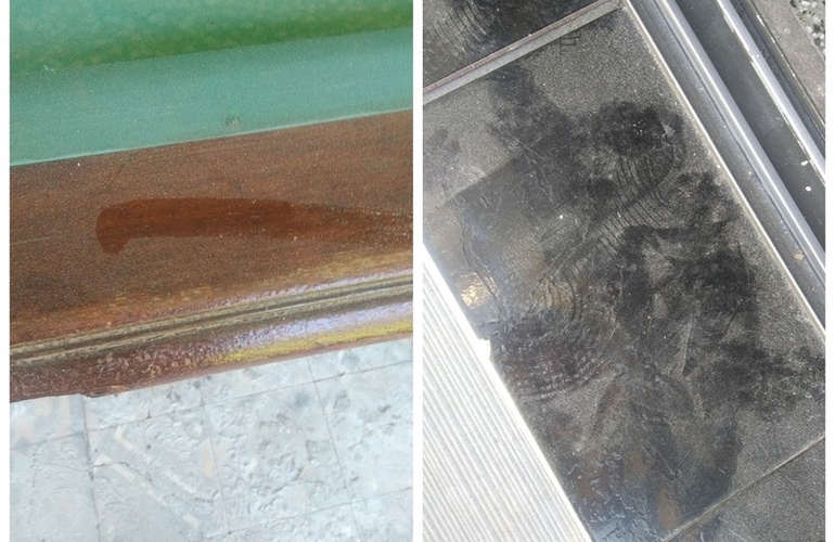 Los vecinos notaron otra vez mucho polvillo provenientes de las empresas cerealeras.