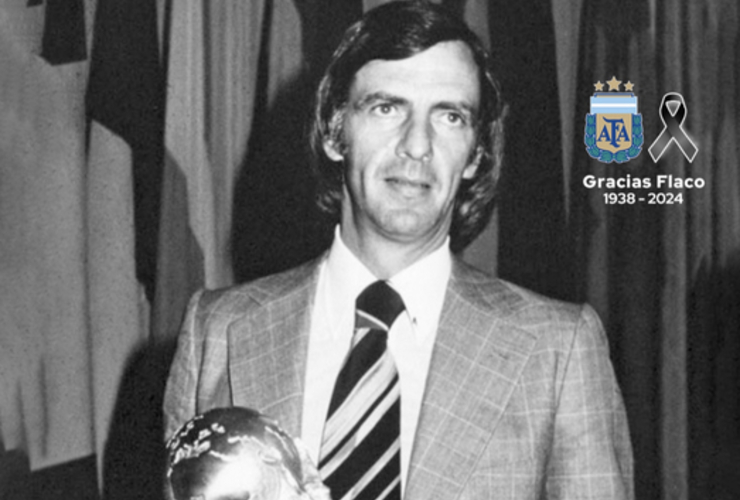Imagen de C&eacute;sar Luis Menotti falleci&oacute; y el ambiente del f&uacute;tbol est&aacute; de luto.