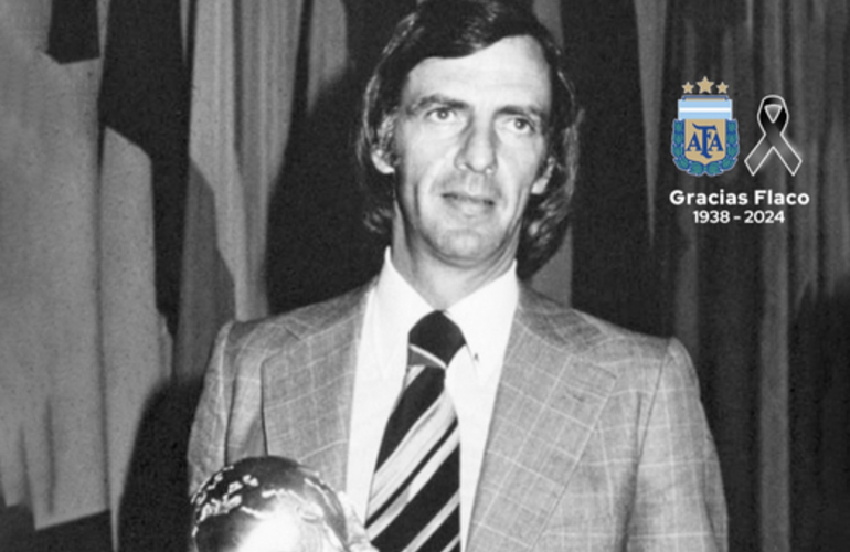 Imagen de C&eacute;sar Luis Menotti falleci&oacute; y el ambiente del f&uacute;tbol est&aacute; de luto.