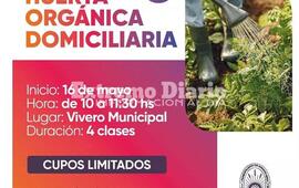 Imagen de Abri&oacute; la inscripci&oacute;n para el segundo curso de huerta org&aacute;nica domiciliaria
