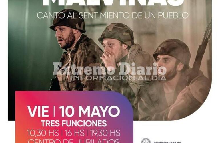 Imagen de Se presentar&aacute; la obra �Malvinas, canto al sentimiento de un pueblo�