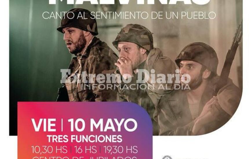 Imagen de Se presentar&aacute; la obra �Malvinas, canto al sentimiento de un pueblo�