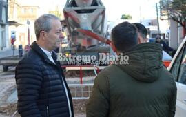 Imagen de Arroyo Seco: Daniel Tonelli recorri&oacute; las las obras que se est&aacute;n realizando en distintos puntos de la ciudad