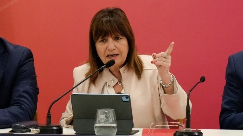 La ministra habl&oacute; de uno de los temas de agenda del gobierno. (Alan Monz&oacute;n/Rosario3)