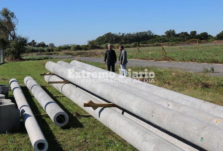 Imagen de Arroyo Seco: La Municipalidad compr&oacute; materiales para la obra de Mi Lote