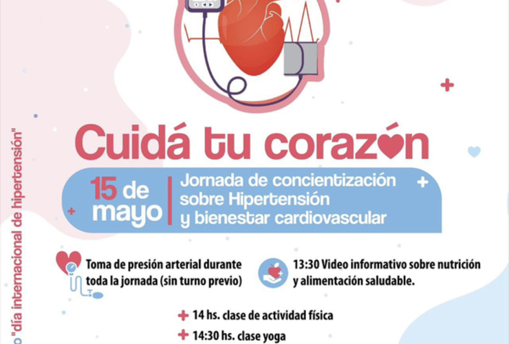 Imagen de Cuidá tu Corazón: iniciativa de Salud en el CIC.