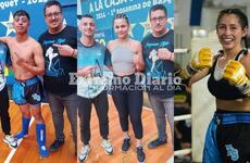 Florencia Troncoso, Zaira Ramallo y Gonzalo Petrovelli