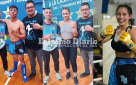 Florencia Troncoso, Zaira Ramallo y Gonzalo Petrovelli