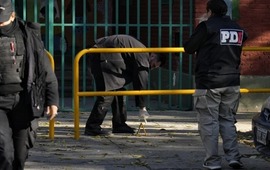 El segundo hecho ocurri&oacute; en Constituci&oacute;n al 3200, donde est&aacute; el establecimiento educativo "Gendarmer&iacute;a Nacional" (Alan Monz&oacute;n)