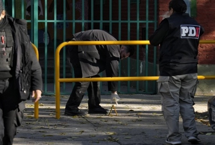 El segundo hecho ocurri&oacute; en Constituci&oacute;n al 3200, donde est&aacute; el establecimiento educativo "Gendarmer&iacute;a Nacional" (Alan Monz&oacute;n)