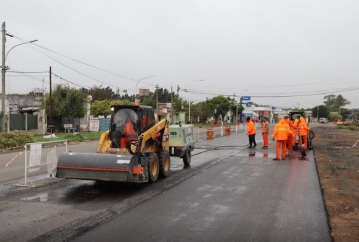 El 40% de la obra está realizada