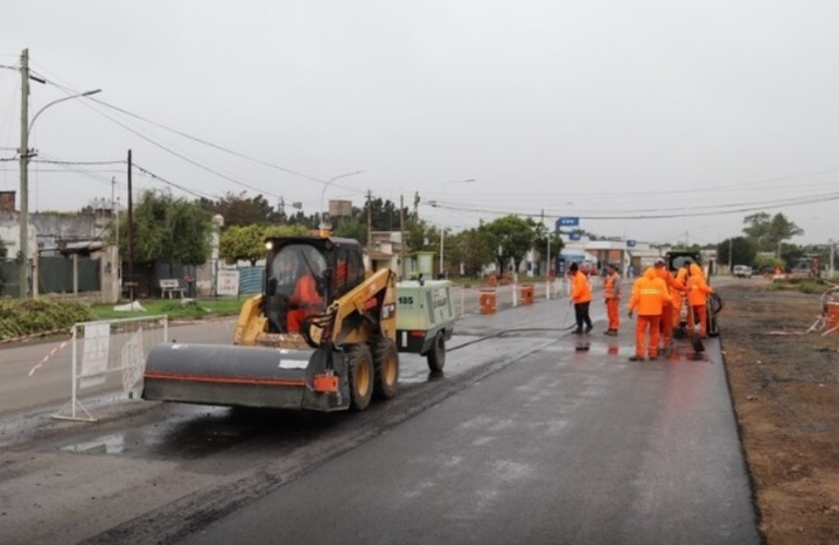 El 40% de la obra está realizada