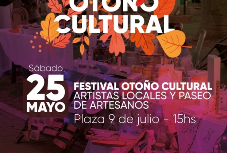 Imagen de Oto&ntilde;o Cultural: Festival en la Plaza 9 de Julio