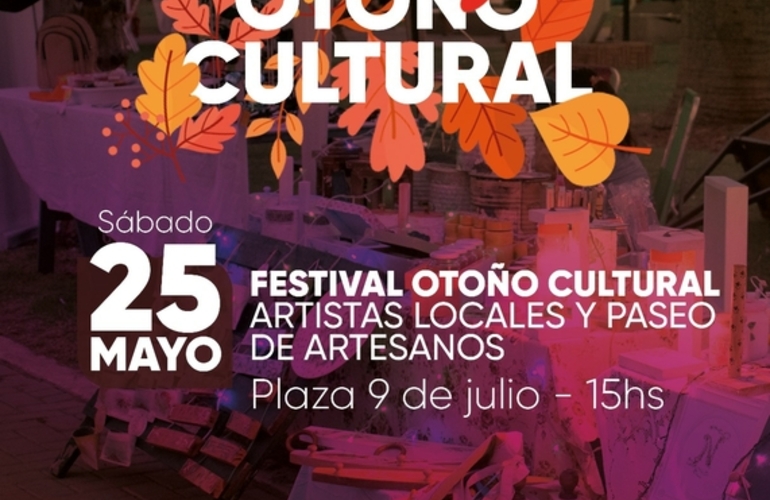 Imagen de Oto&ntilde;o Cultural: Festival en la Plaza 9 de Julio