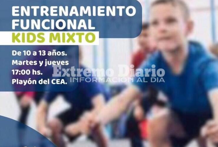 Imagen de Entrenamiento funcional para niños en Alvear