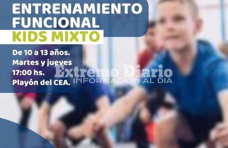 Imagen de Entrenamiento funcional para niños en Alvear