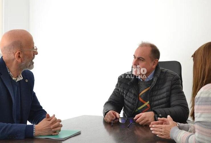 Imagen de Alvear: Reuni&oacute;n con el director del Ente de Coordinaci&oacute;n Metropolitana