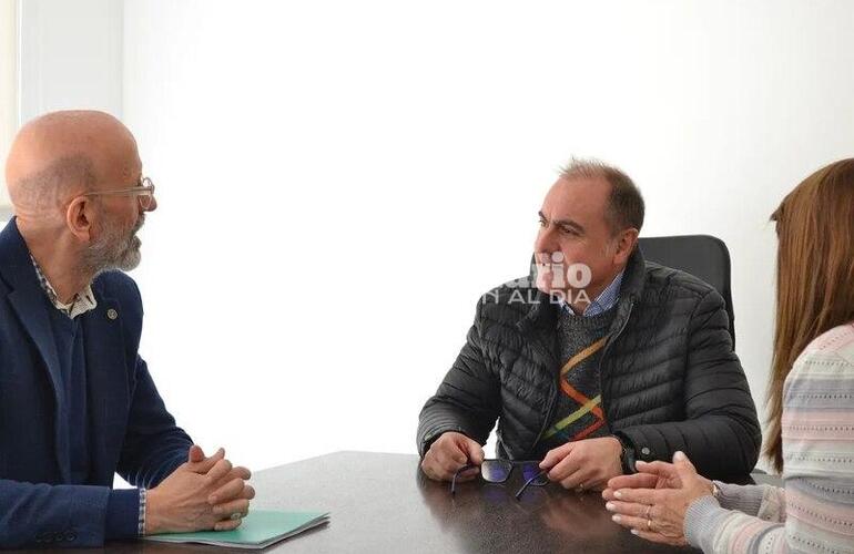 Imagen de Alvear: Reuni&oacute;n con el director del Ente de Coordinaci&oacute;n Metropolitana