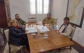 Imagen de Albarellos: Reuniones y gestiones para la localidad