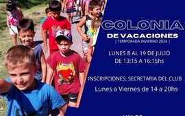 Imagen de Se viene la Colonia de Vacaciones de Invierno 'Picante'.