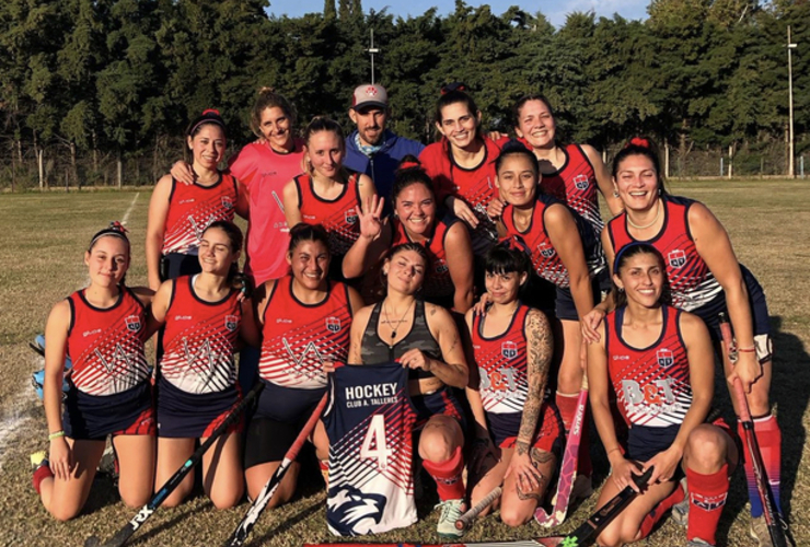 Imagen de Talleres sumó 4 triunfos ante Alvear en Hockey Femenino.