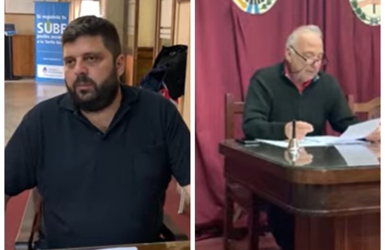 Sebastián Ghione y José Luis Murina presentaron la iniciativa en conjunto.