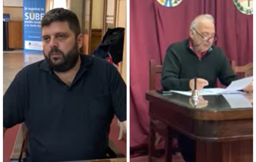 Sebasti&aacute;n Ghione y Jos&eacute; Luis Murina presentaron la iniciativa en conjunto.