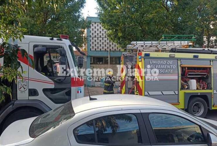 Bomberos acudió a la comisaría varias veces por llamados de emergencia. Foto: Archivo